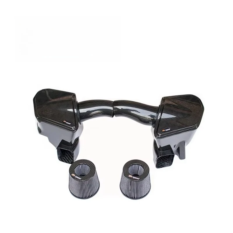 

Cold Air Intake System Design Style 100% Dry Carbon Fiber Original for M5 F90 4.4T Carbon Black