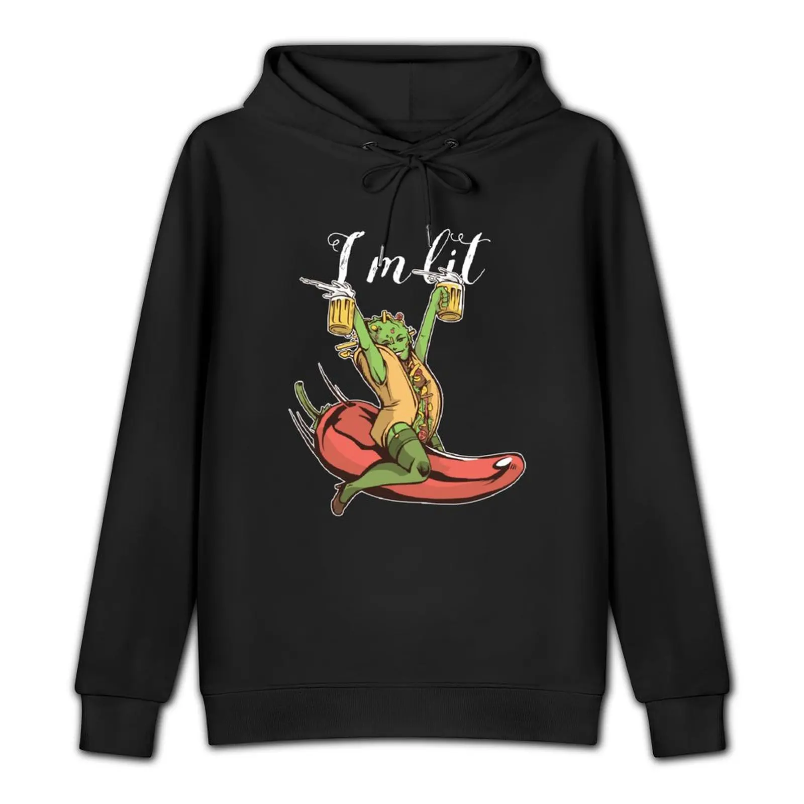 Sharp Chilli girl Pullover Hoodie men's winter sweater mens clothes anime clothing streetwear men new in hoodies & sweatshirts