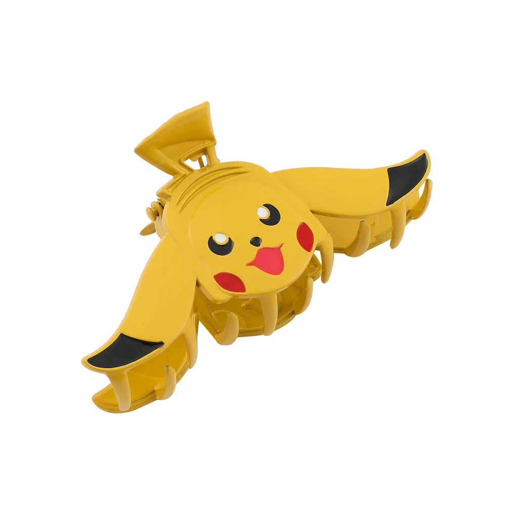 Kawaii Pokemon Pikachu Hairpin for Girl Hair Accessories Hair Claw Crab Clip for Women Anime Hairdress Jewelry Gifts