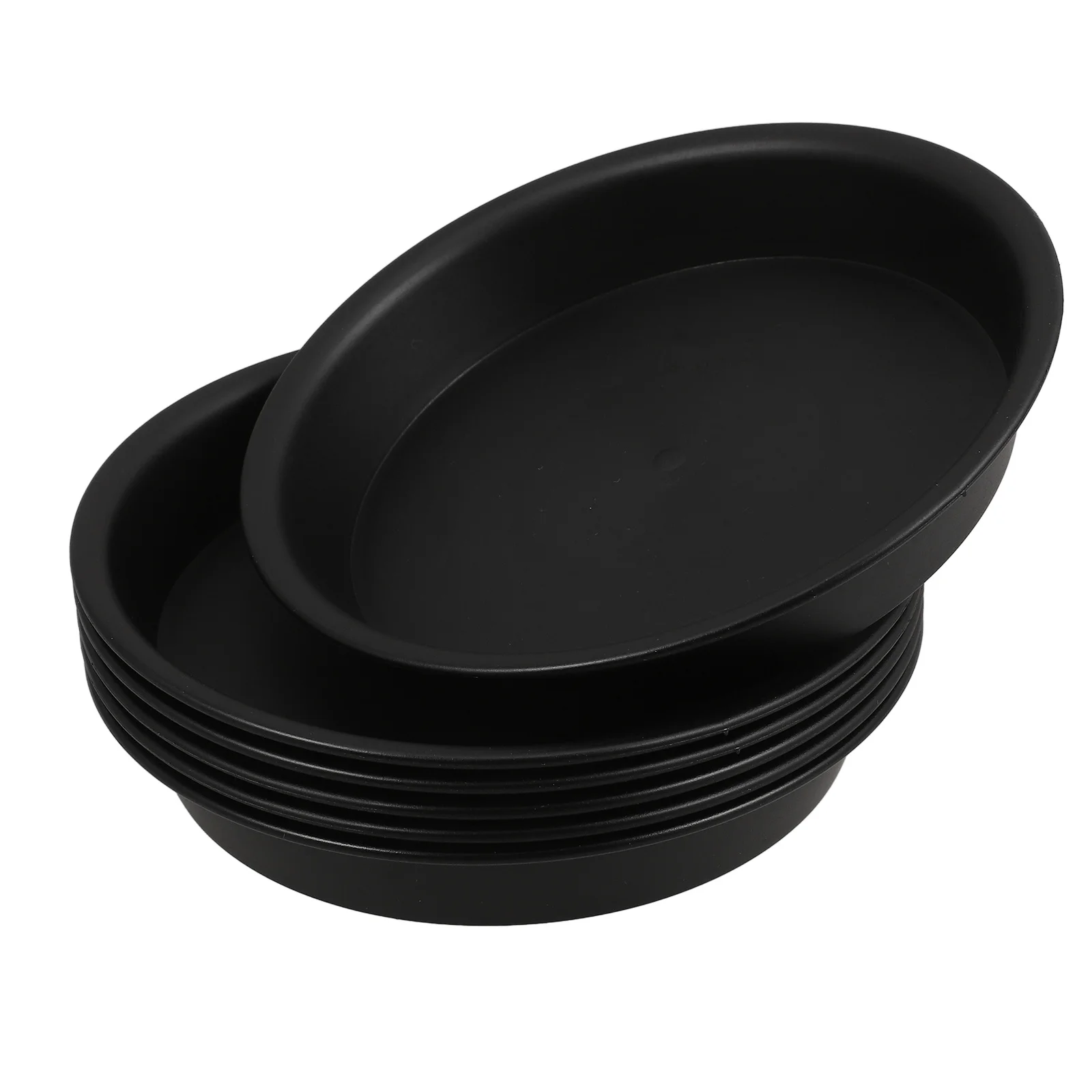 

6Pcs Thickened Plastic Planter Base Saucers Durable Plant Pot Drip Trays for Indoor Outdoor Water Catchers Plant Dishes Saucer