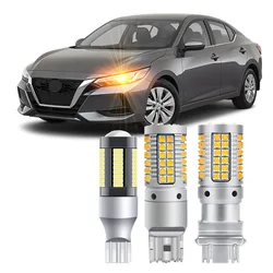For Nissan Sentra 2016 2017 2018 2019 2020 2021 2022 2023 2024 LED Bulbs Exterior Turn Signal Backup Reversing Light Bulb Canbus