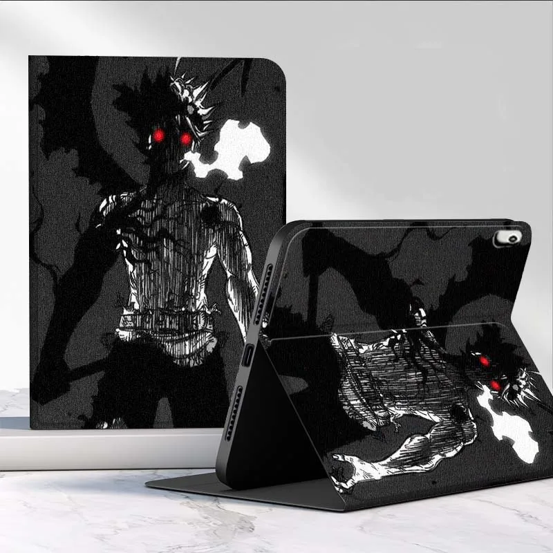 

Comic B-Black Clover Cool For Samsung Galaxy Tab S11 S10 S9 S8 S7 S6 A11 A9 A8 A7 10.5 10.4 Lite FE Plus Inch Tablet Case