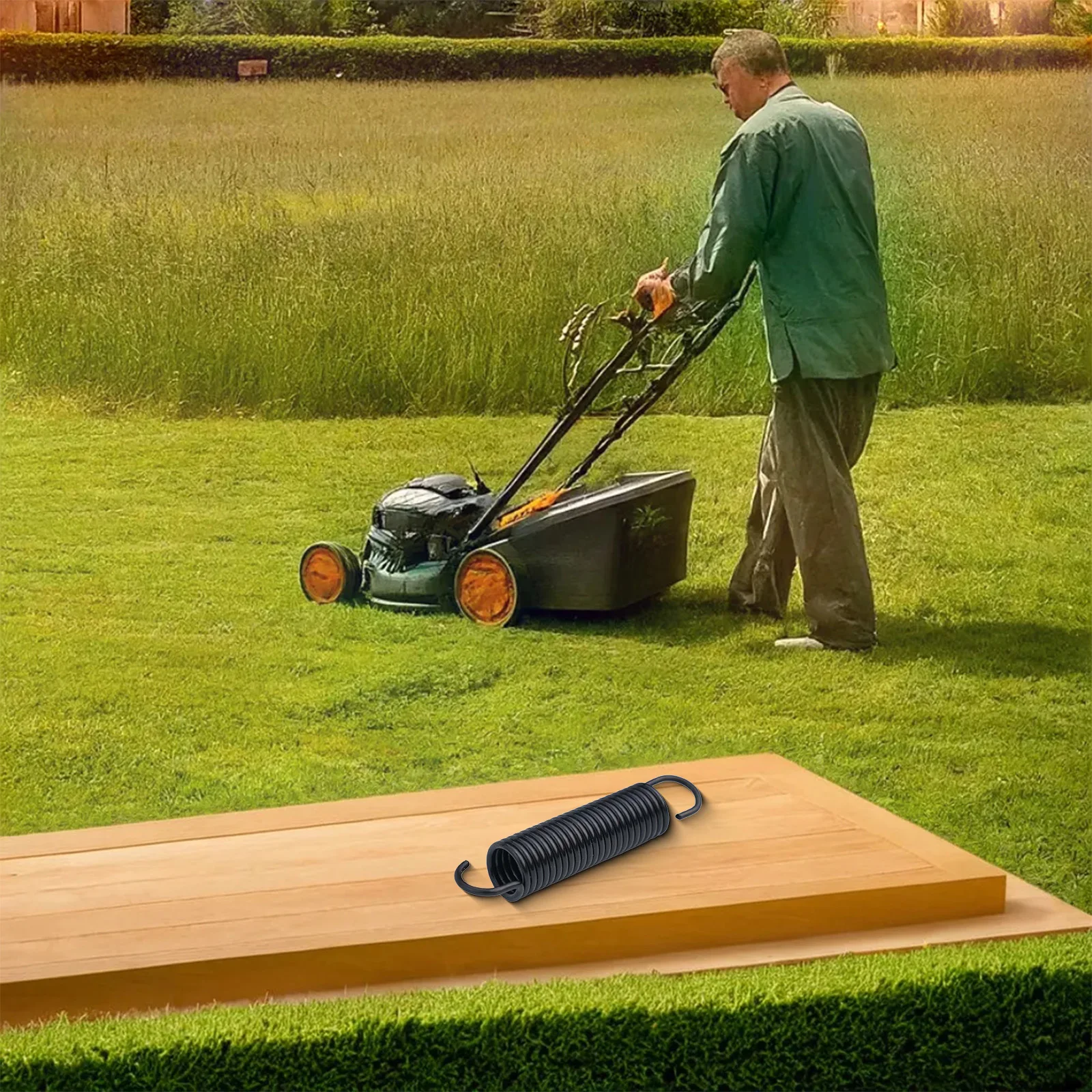 

OEM Lawn Tractor Idler Return Spring Replaces 532401971 Reliable Performance Easy Installation for Smooth Functioning