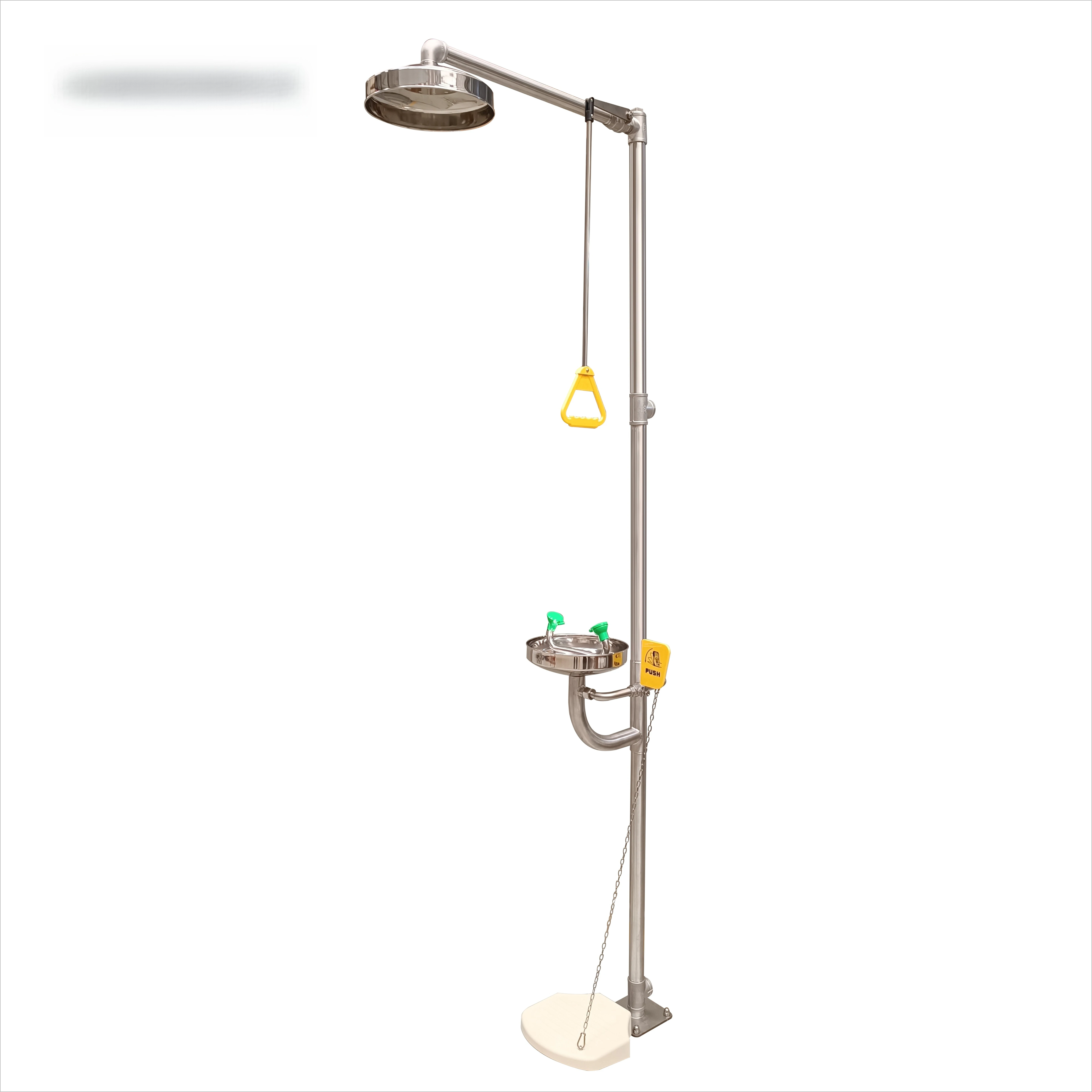

Custom OEM foot control ss304 ss316 high quality manufacturer combination eye wash and emergency shower