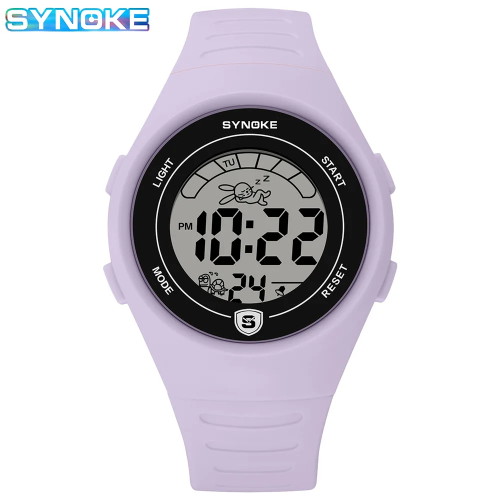 Montre-bracelet électronique étanche pour enfants, montres de sport colorées, garçon, fille, étudiant, enfants, 50m