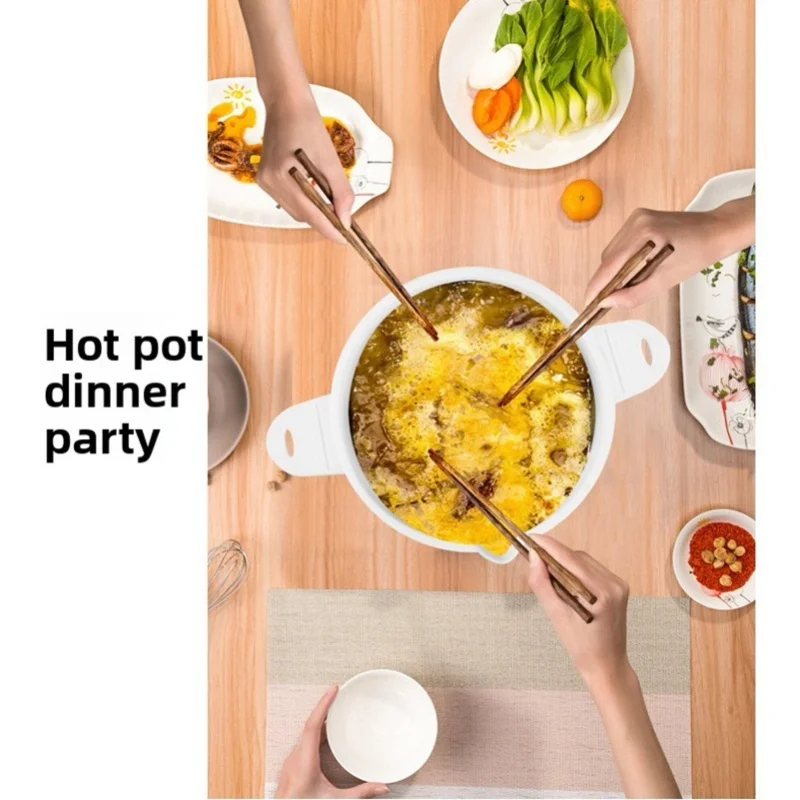 Travel Foldable Electric Mini Cooker 800W 12L Silicone Hot Pot Kettle Multifunctional With Steamer Rack For Noodles view 2