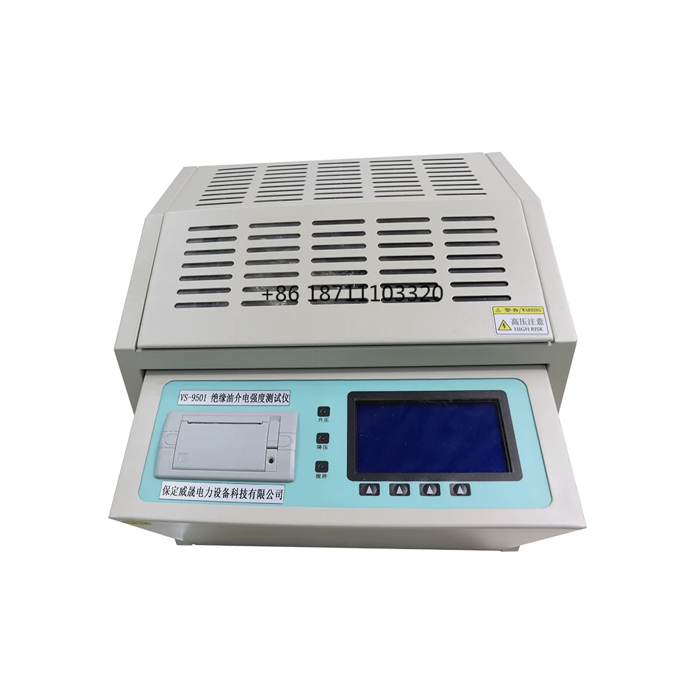 Transformer Oil Bdv Tester Dielectric Strength Testeur for Oil Test Kit Testing Oil