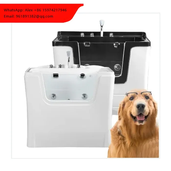 

Pujia PJ-7312 Hot Sale Bathing Sink Animal Pool Bathtub Pet Cleaning And Grooming SPA Bathtub For Cat And Dog