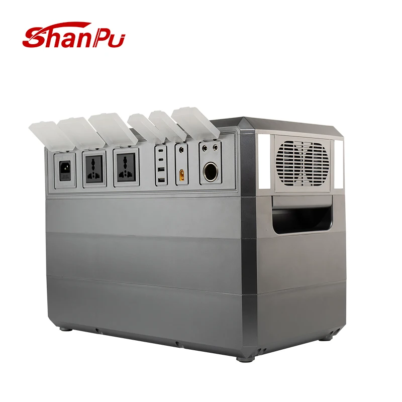 

Factory Low-priced Intelligent Wireless Charging LED Lighting 2000W LiFePO4 Battery Portable Power Station Outdoor Power Supply