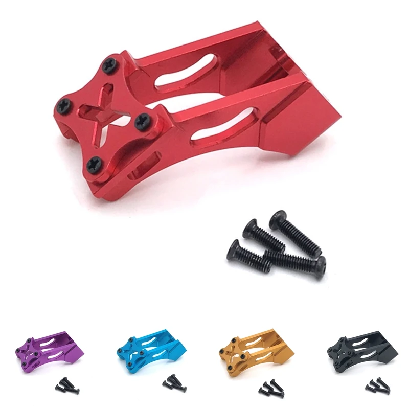 Wltoys 144001 144010 124007 124017 124019 184016 Metal Tail Wing Mount Fixing Bracket Rc Car Upgrade Parts Accessories