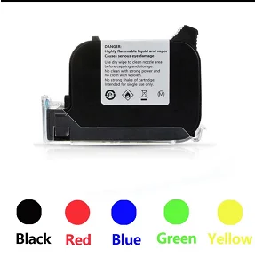 ตลับหมึก TIJ Fast Dry 2589 45 ขนาด 12.7 มม. 25.4 มม. แบบใช้ตัวทำละลาย สำหรับอุปกรณ์เสริมภายในประเทศ