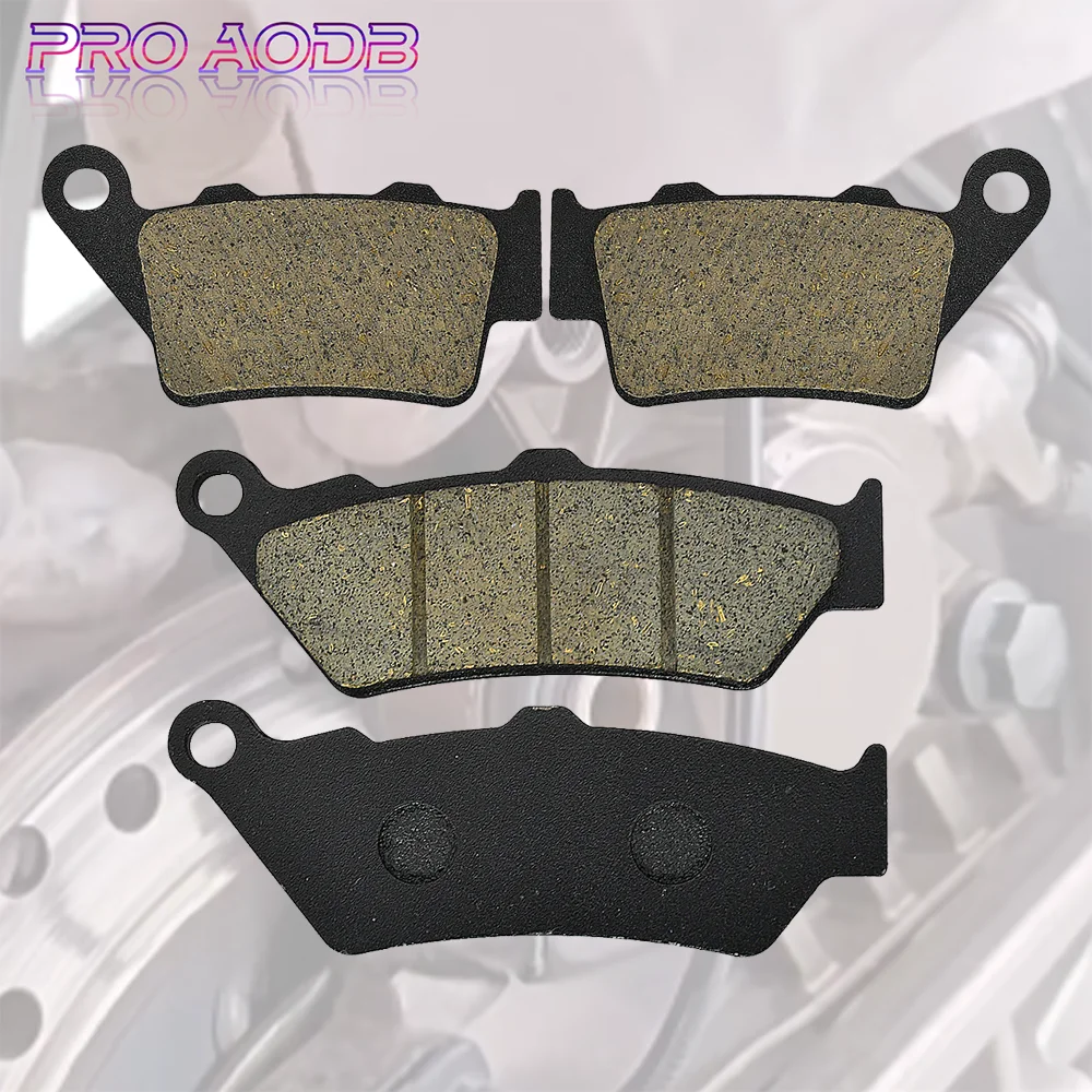 

Motorcycle Front Rear Brake Pads for Honda CB500 NX650 Dominator 97-03 NX 500 Dominator FX 650 Vigor SLR 650 1997-2003