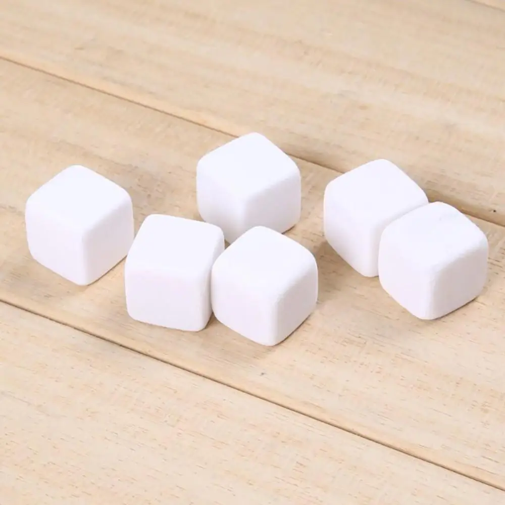 Bar 6Pcs Marble Cubes Whiskey Drinks Chilling Ice Stone Cocktail Accessories