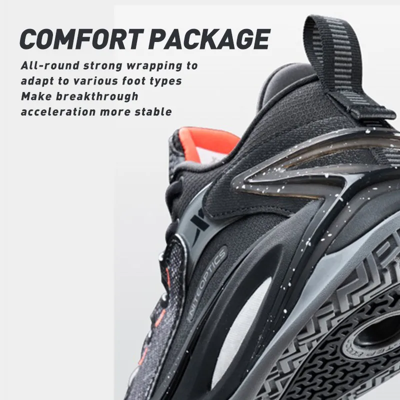 Xtep Light Attack 2.0 V3 Basketball Shoes For Men 2024 Spring Men\'s Mid Top Wear-Resistant Training Sneakers 876119120010