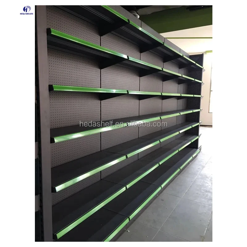

custom.Customized Modern Grocery Store Retail Shelving Metal Shelves Display Rack Gondola Supermarket Shelves
