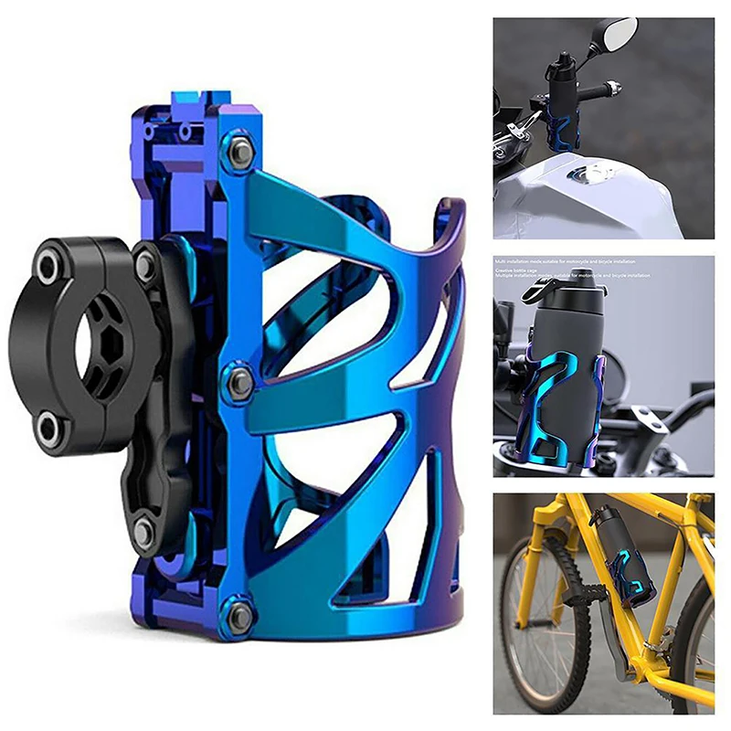 Universal Motorcycle Drink Holder, Bike Water Cup Bottle Holder, Modificação Acessórios