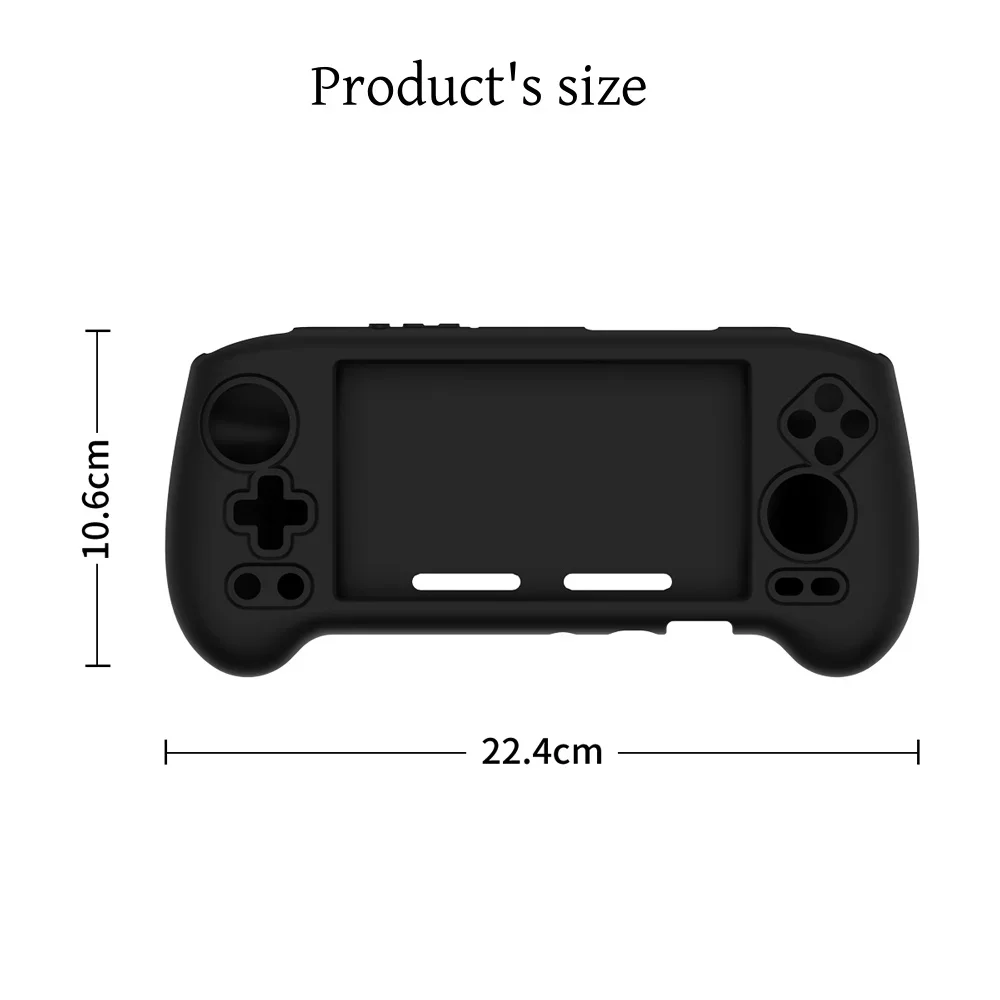 Anbernic RG556 Case Silicone Protective Cover Anti-Fall Waterproof RG556 Console Cases Shell Game Accessories Gifts