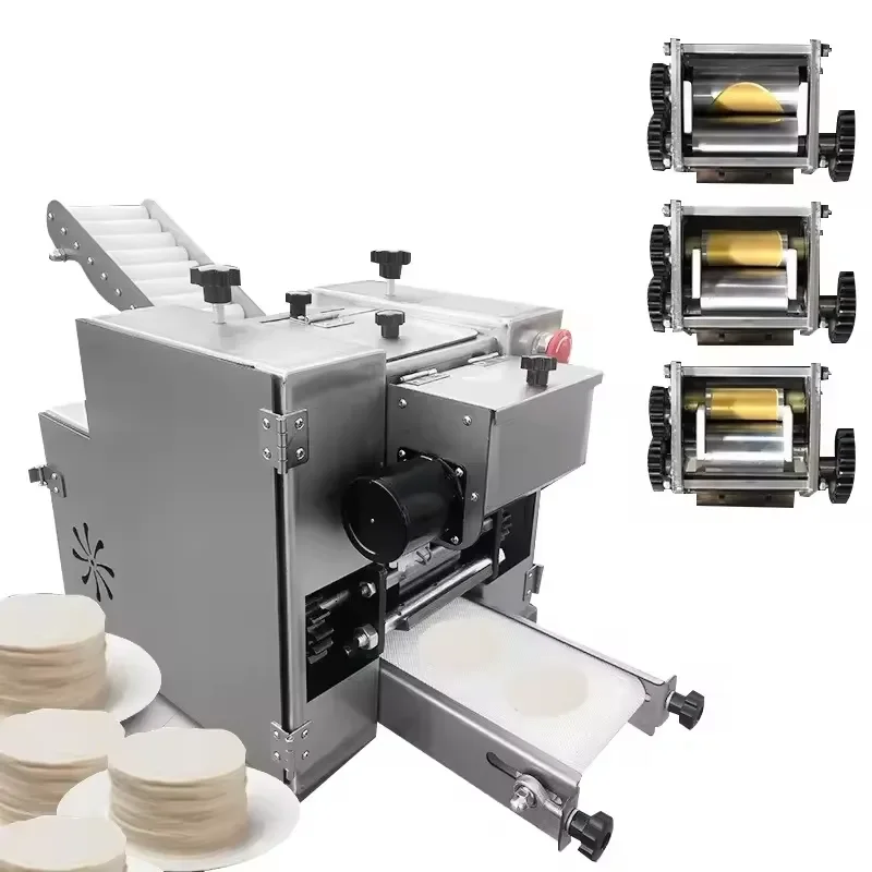 for Desktop Automatic Pizza Wonton Dough Making Machine Dumpling Skin Maker Best Ex-factory Price