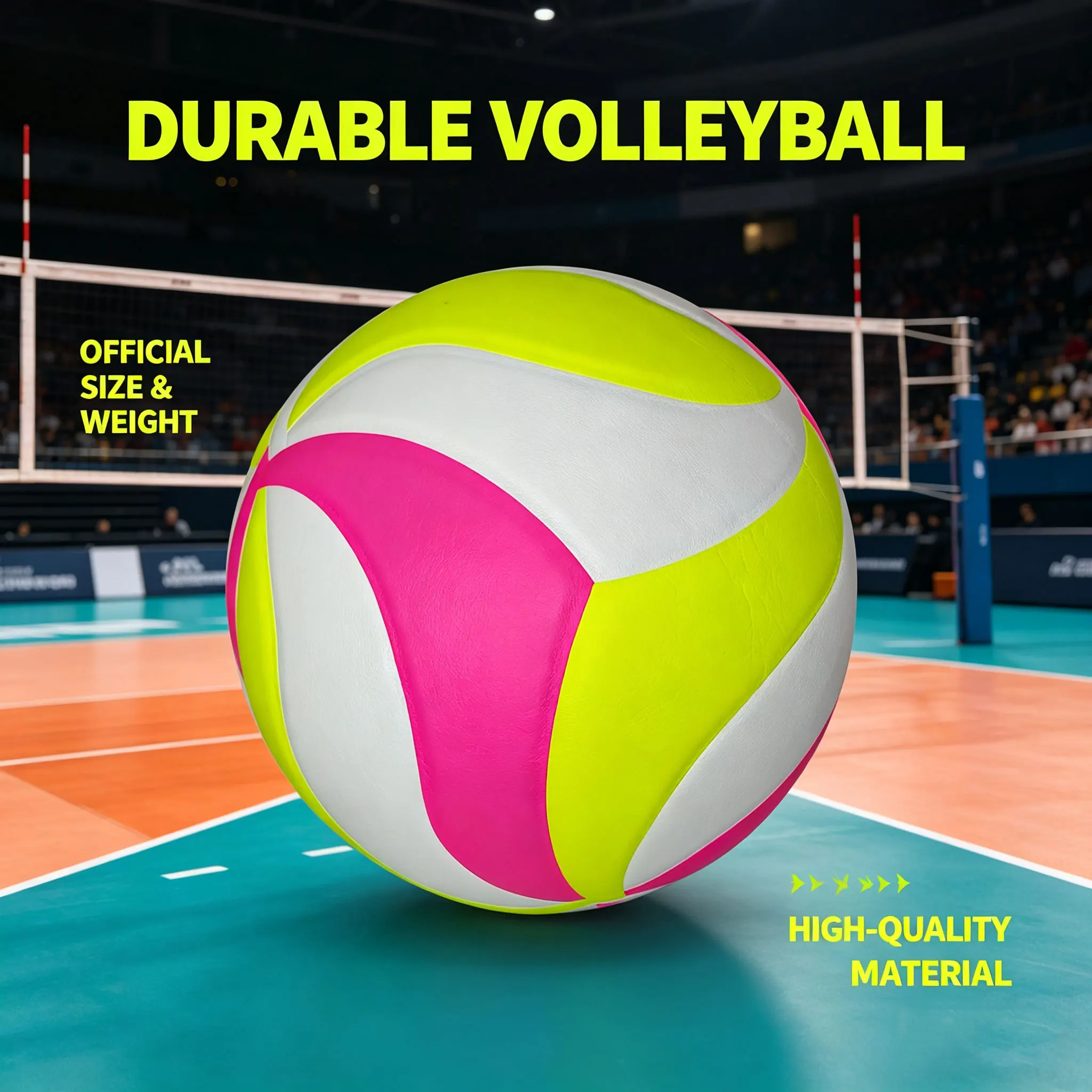 Professional Size 5 Color Volleyball 6