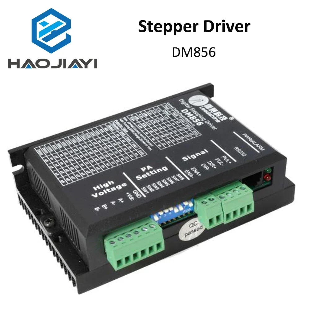 

Leadshine 2 Phase Stepper Driver DM856 20-80VAC 0.5-5.6A