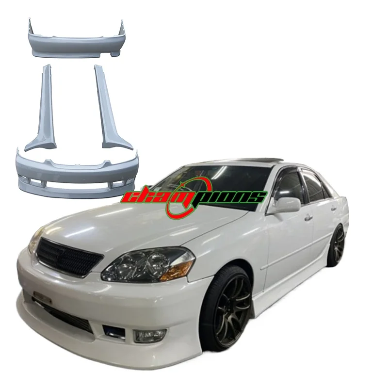 Wholesale Price Vertex Style Body Kit For Mark 2 JZX110 Front Bumper Side Skirt Rear Bumper