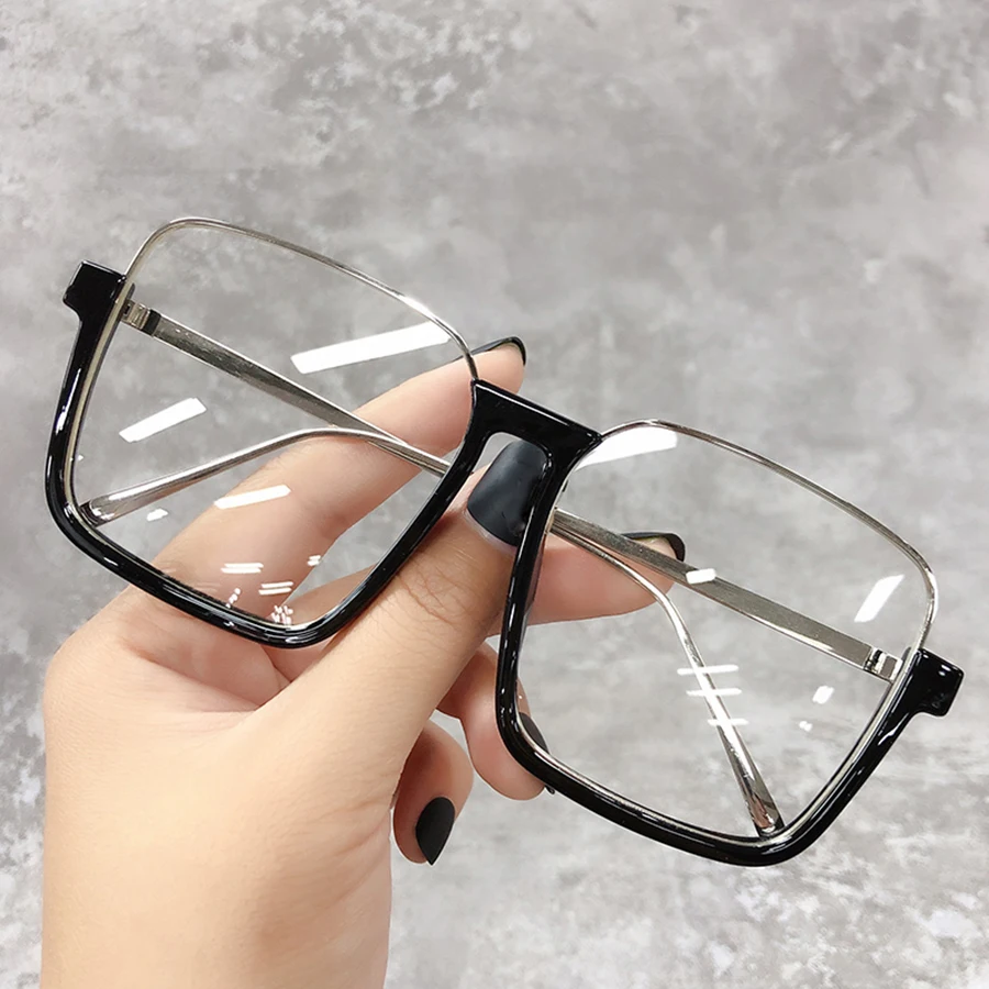 Sonnenbrille Damen 2026 – Große quadratische Fassung, luxuriöses Markendesign, Farbverlauf, Vintage-Sonnenbrille für Damen, Herren, Unisex – Detail 19