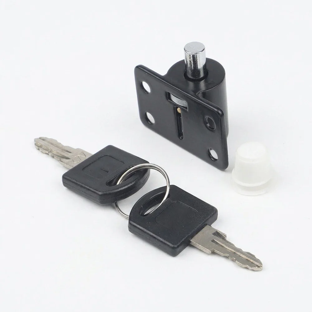 Aluminum Sliding Sash Lock for Residential Security Applications Compatible with Standard Sliding Hinged and Sash Door Types