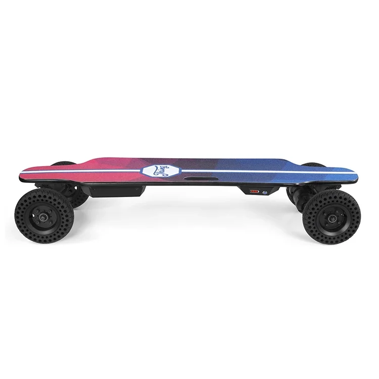 Skateboard elettrico Deck 100% Offroad 21.6v Scooter elettrico Longboar Skate Board 8000mah Motore a cinghia Skateboard elettrico