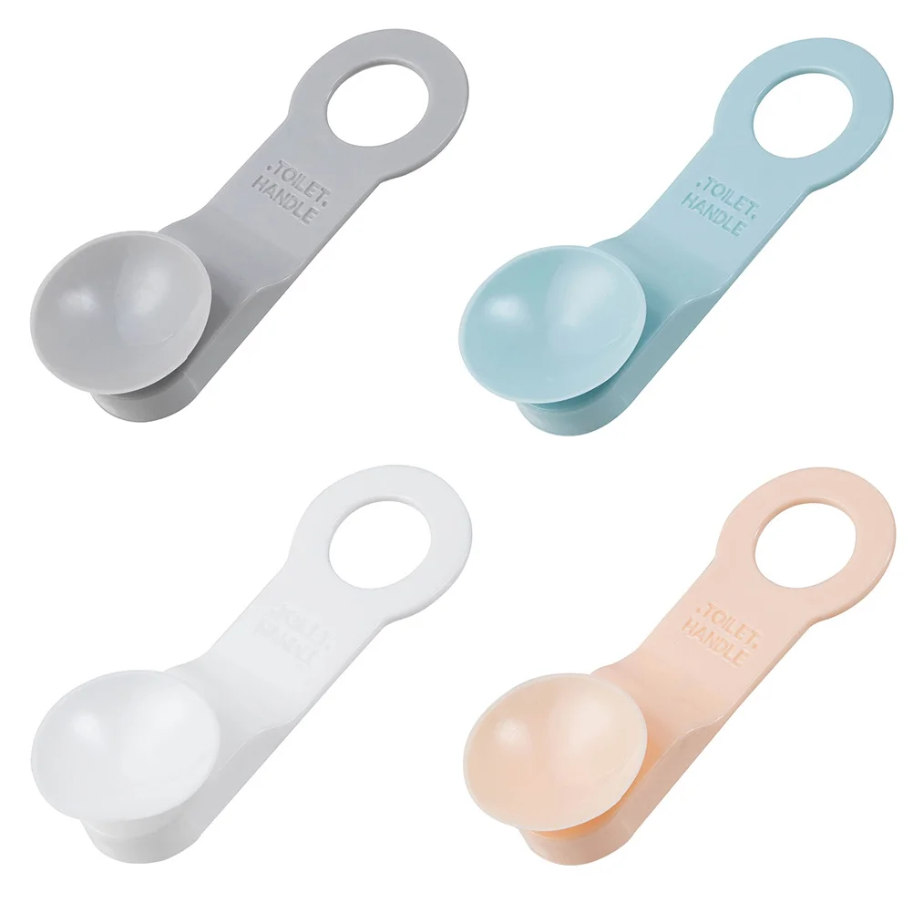 4 Pcs Cabinet Door Toilet Lid Lifter Accessories Sticky Furniture Knob 10x38CM Cover Accessory