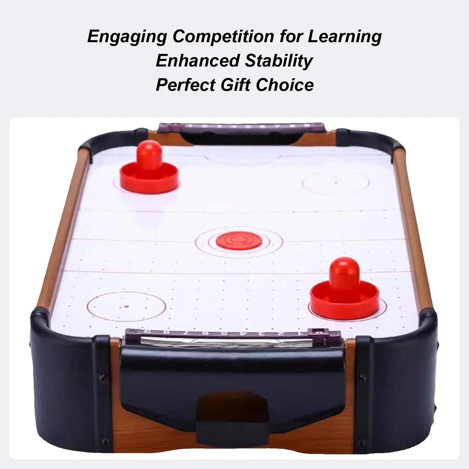 

Настольная игра для воздушного хоккея, компактная развивающая игрушка, аркадный стол для воздушного хоккея для детей, для мужчин, женщин, мальчиков, девочек, молодежи, подростков