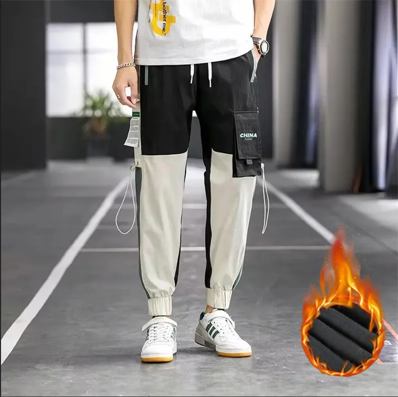 

Spring and fall 2024 baggy straight track pants men's fall pants casual casual pants oversized pants
