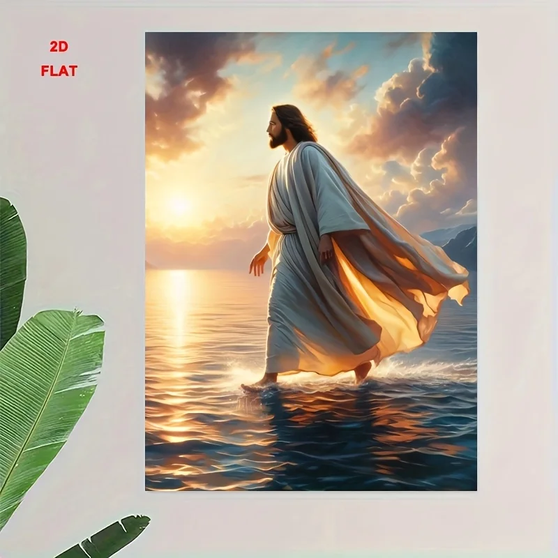 الرجال المعتقدات الدينية المشارك قماش جدار الفن لديكور المنزل ، ملصق جدار ديكور قماش يطبع لغرفة المعيشة غرفة نوم المطبخ O