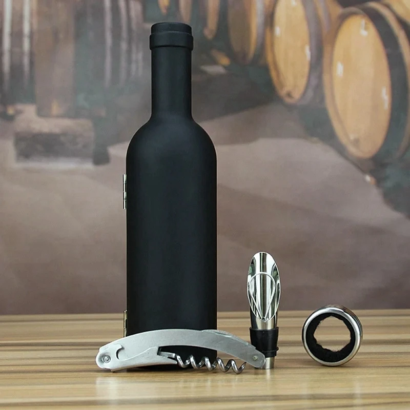 Red Wine Bottle Opener Set Stainless Steel Bottle Opener Multifunctional Red Wine Bottle Opener Bar Accessories Retail