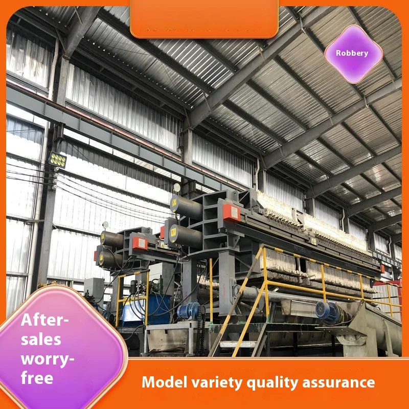 Sludge Dewatering Machine Filter Press  Filter Equipment Manufacturer Chamber Filter  Cast iron plate frame filter press