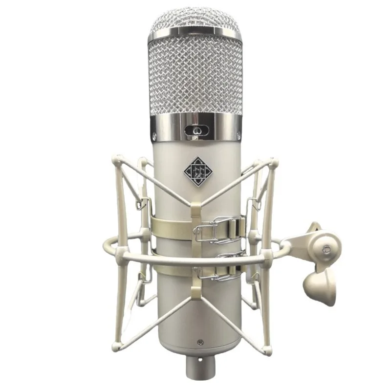 Large diaphragm condenser microphone Recording microphone Live microphone gold-plated condenser microphone Live equipment