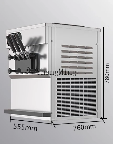 ZYY commercial stall ice cream machine ice cream machine small desktop cone machine