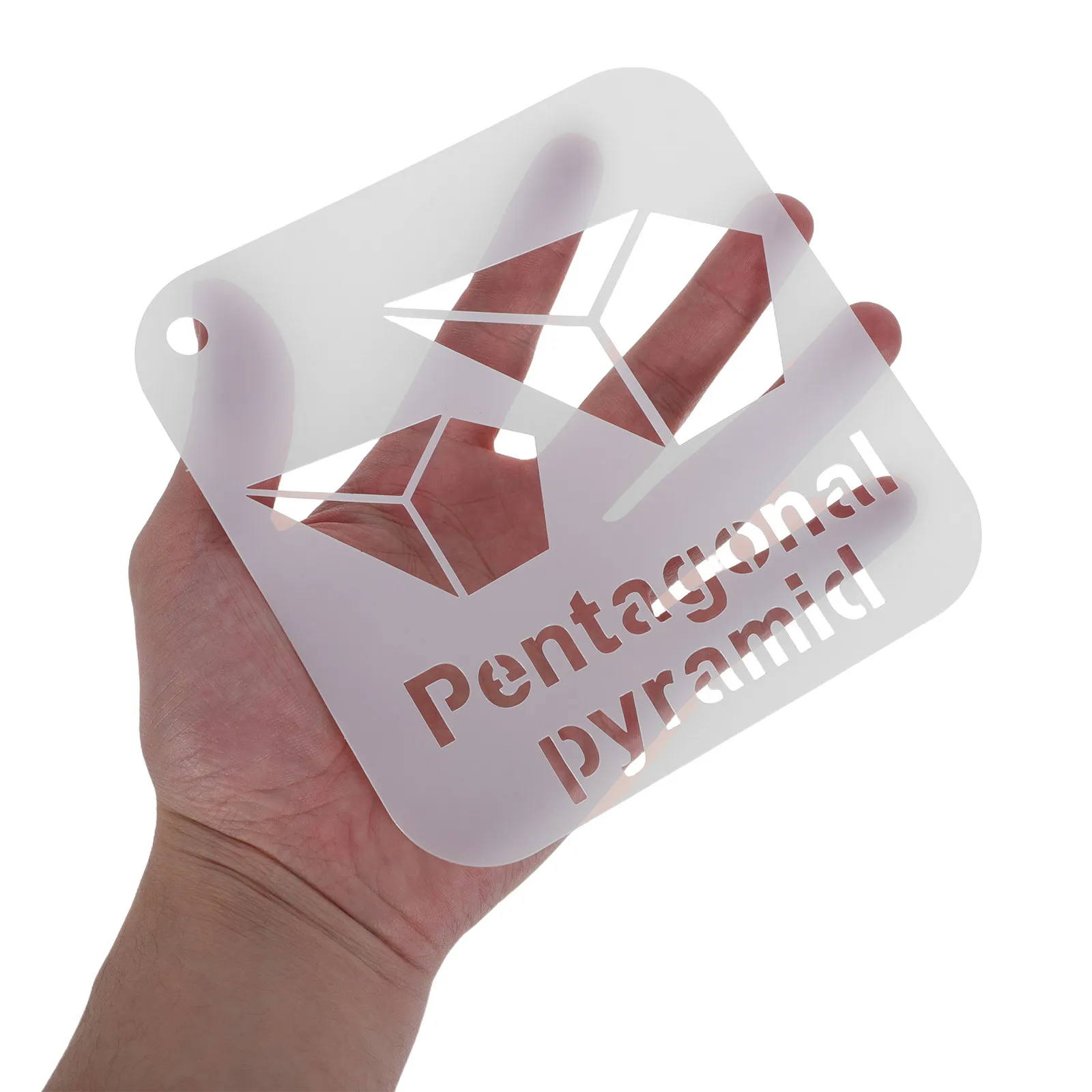 

Набор из 12 многоразовых трафаретов с геометрическими фигурами для рисования на пластике, художественные принадлежности для раскрашивания и творчества