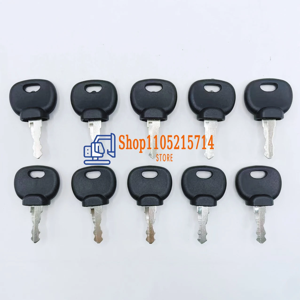 5/10/15 Pcs 14607 Ignition Key Plant Applications for 3CX Bomag Hatz Manitou Tractor 14707 14603