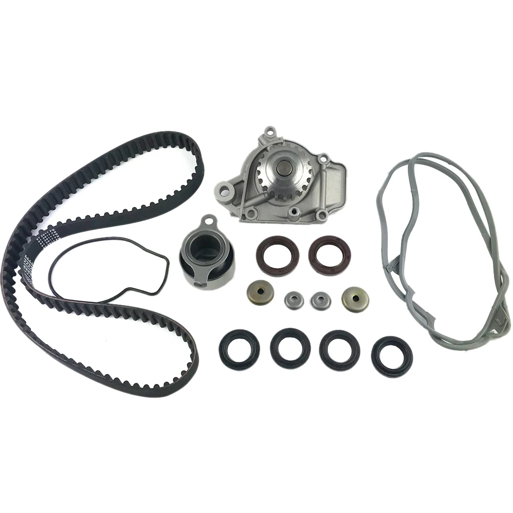 Replacement For Honda 88-95 For Civic Del Sol Crx 1.5L/D15B 261275386829 Timing Belt Kit + Water Pump Valve