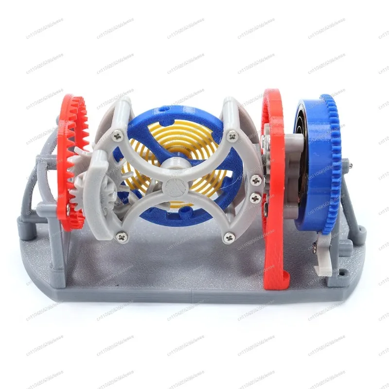 YBJ-Mechanical Clock Tourbillon Gear Model 3D Printing DIY Science Educational Assembly Kit