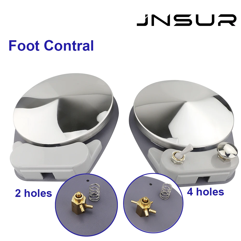 JNSUR 2/4 Holes Dental Chair Foot Control Dental Chair Pedal Foot Switch Control Dental Chair Accessories Dentist Supply Lab