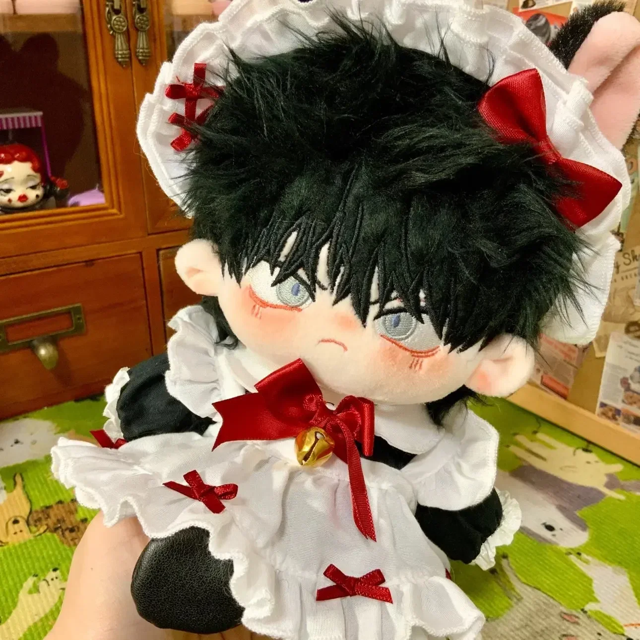 Stuffed 20cm Korean BL Manhwa Dolls Low Tide in Twilight Yeo TaeJu Kim EuiHyun Cotton Dress-up Dolls Toys Plush Cartoon Xmas