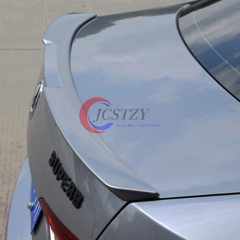 

For Skoda Superb 2016-2019 Year Spoiler Sport ABS Plastic Rear Trunk Wing Car Body Kit Accessories