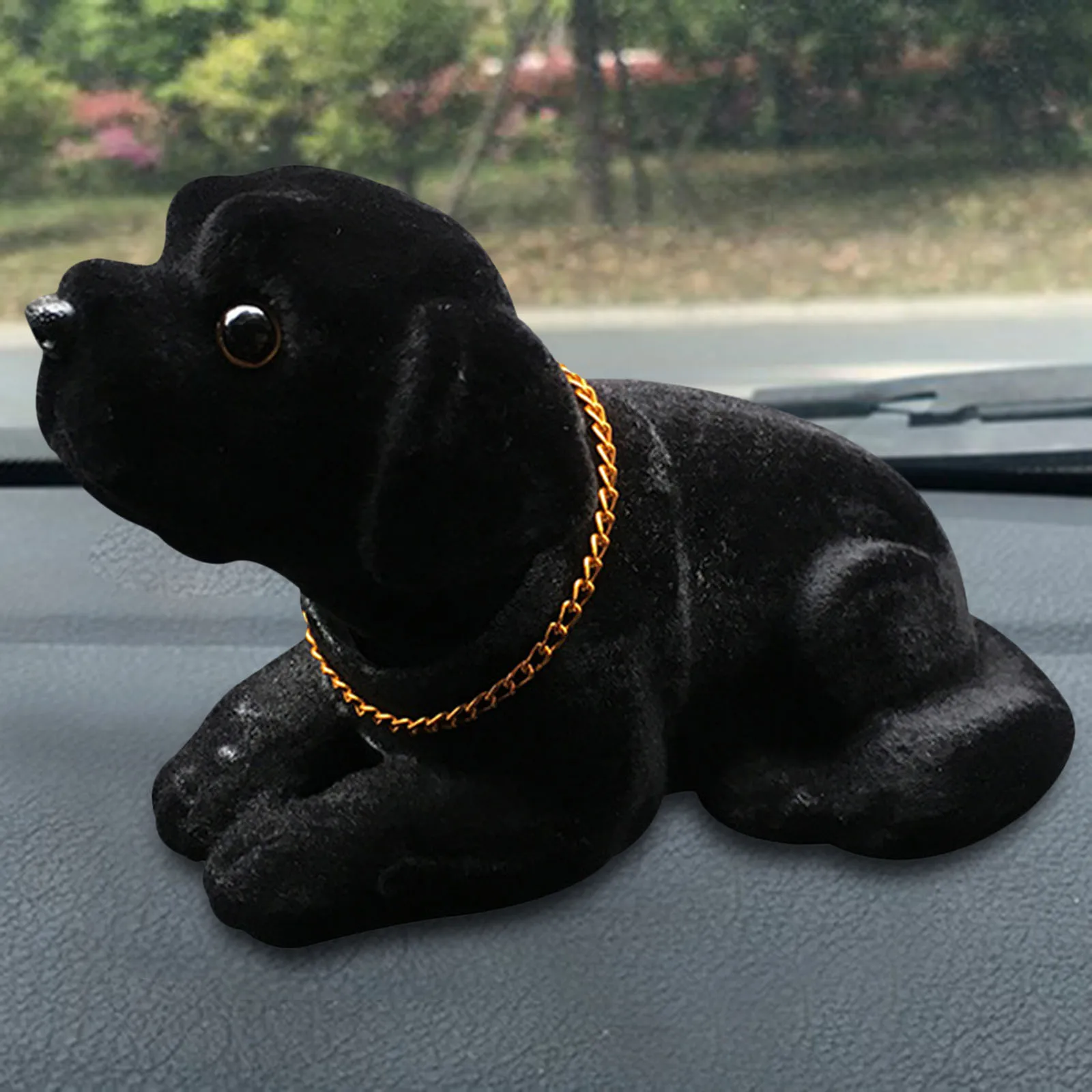 樹脂首振り犬のおもちゃの車のダッシュボードヘッド犬の装飾漫画動物