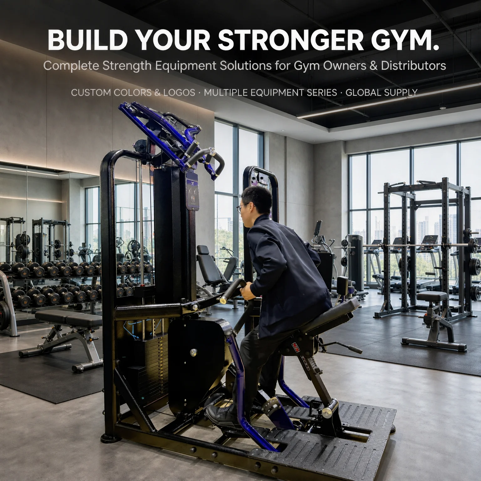 Your Gym Upgrade Essential Premium Plate Loaded Glute Kickback Machine for Sculpted Glutes Powerful Lower Body Workouts