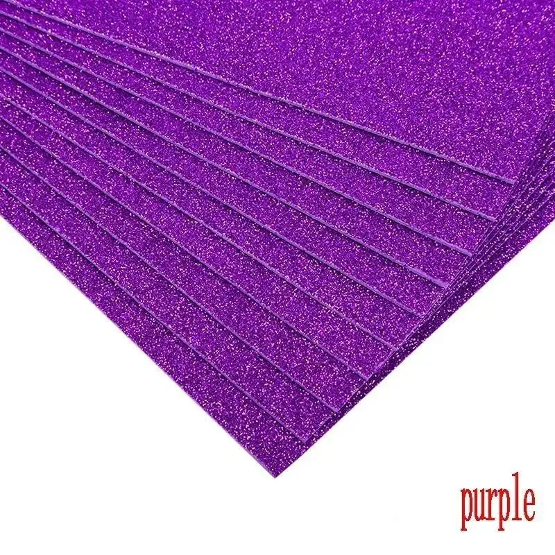 Imagem -05 - Glitter Papel Esponja para Faça Você Mesmo Diy Faça Você Mesmo Feito à Mão Faça Você Mesmo Diy Faça Você Mesmo Diy Faça Você Mesmo Diy Faça Você Mesmo a4 10 Pcs Bolsa