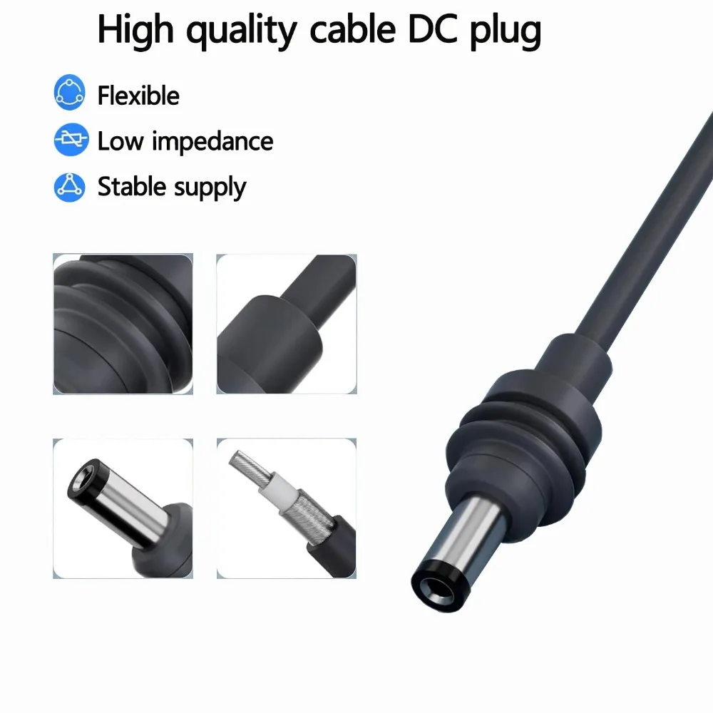Starlink Mini 12V 24V to 30V 3.5A 57V 4.5V DC-DC Step-up Module Booster with DC Power Cord Step Up Power Cord 12V Power Supply