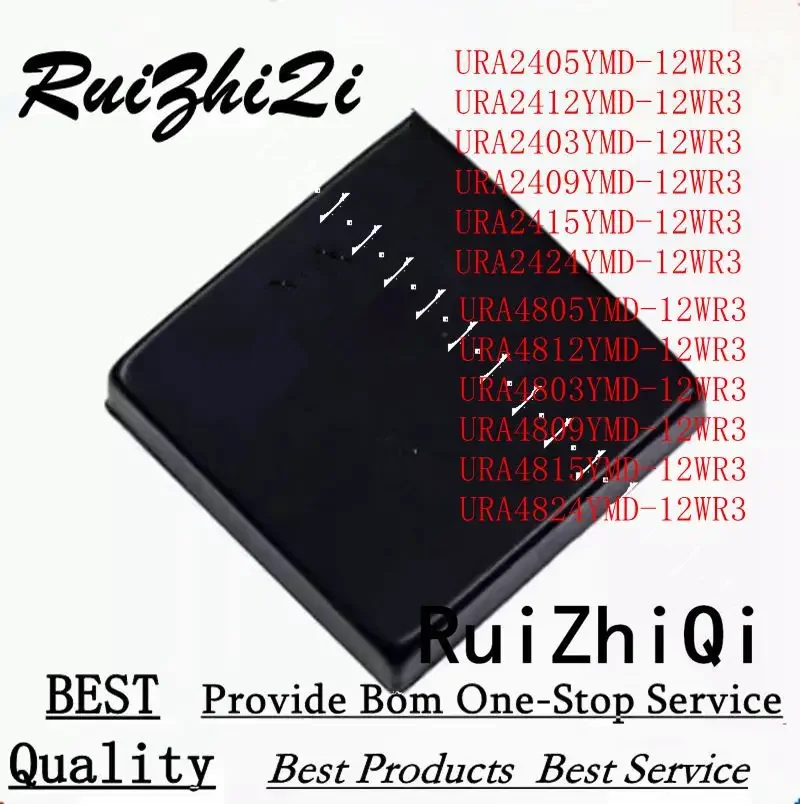 

10 шт./лот URA4803YMD-12WR3 URA4805YMD-12WR3 URA4809YMD-12WR3 URA4812YMD-12WR3 URA4815YMD-12WR3 URA4824YMD-12WR3 мощность постоянного/постоянного тока 12 Вт