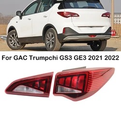 For GAC Trumpchi GS3 GE3 2021 2022 Car LED Inner Outer Tail Light Assembly Brake Stop Reversing Lamp Taillights Car Accessories