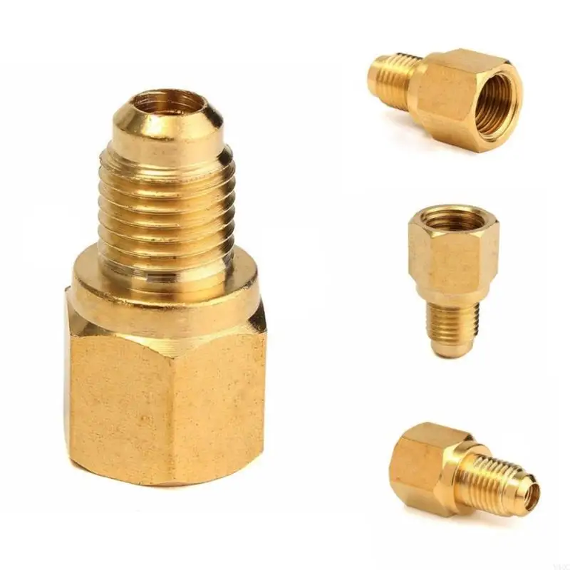 Bộ điều chỉnh bộ điều hòa không khí Bộ chuyển đổi bộ điều chỉnh 1/4 SAE Bộ điều chỉnh điều hòa bằng đồng